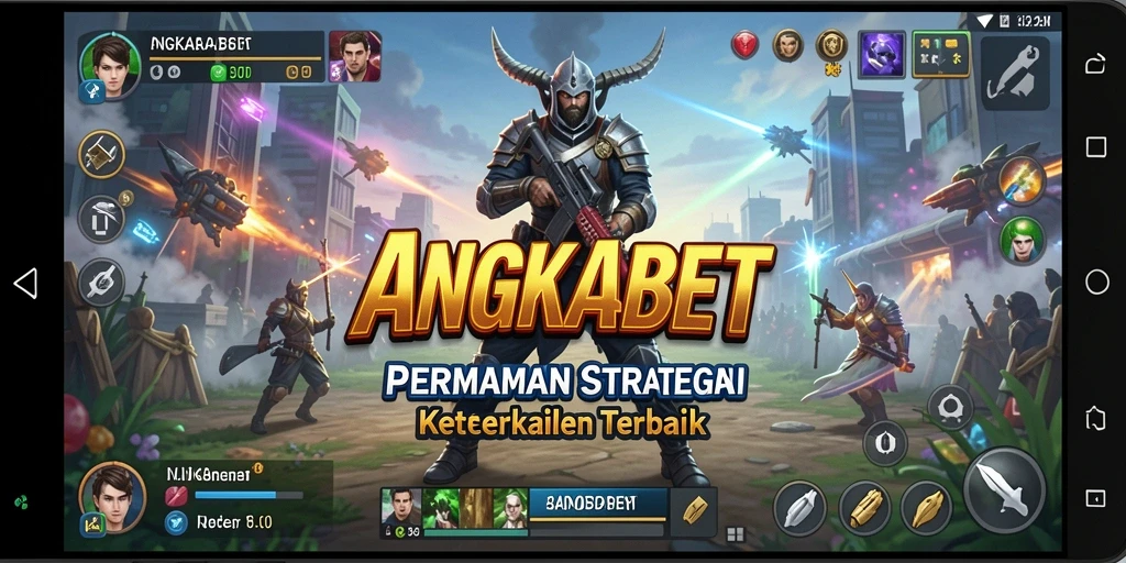 Screenshot gameplay ANGKABET menampilkan aksi strategis yang mendebarkan.