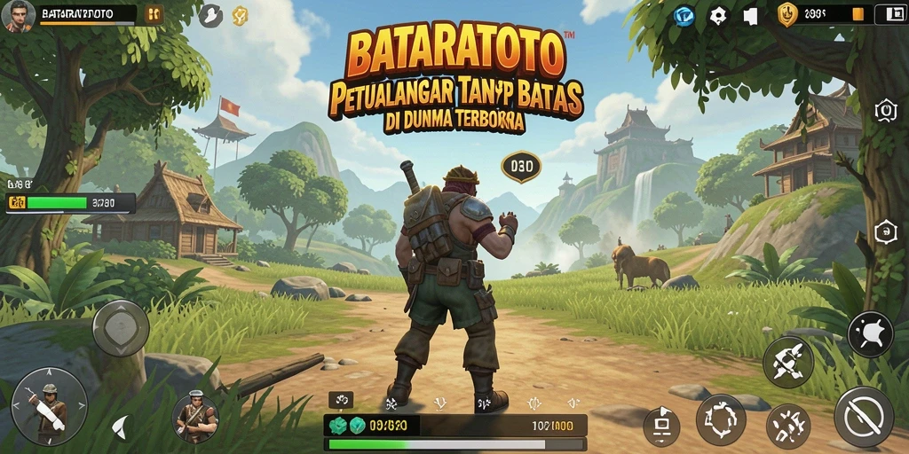 Gameplay mendebarkan di dunia terbuka BATARATOTO.