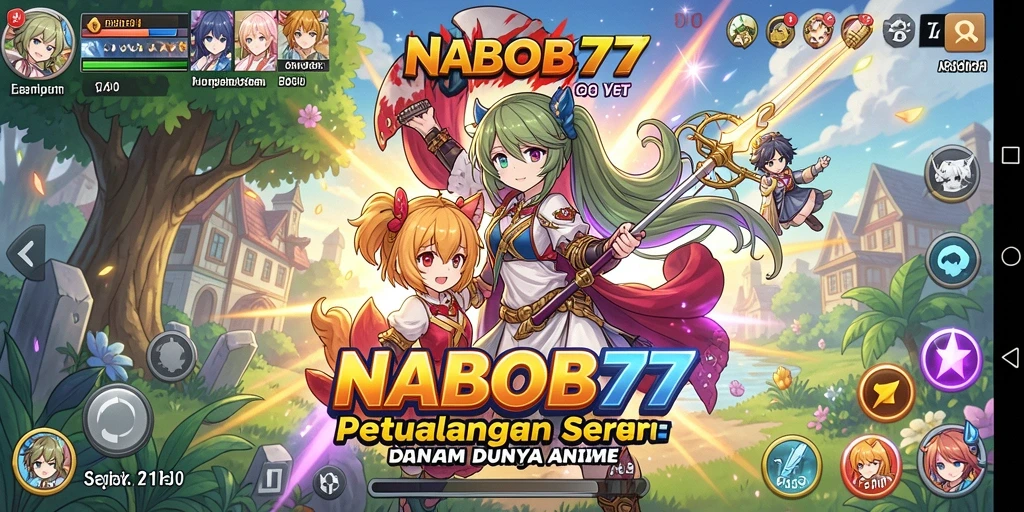 Tampilan gameplay NABOB77 yang mengasyikkan dan penuh warna.