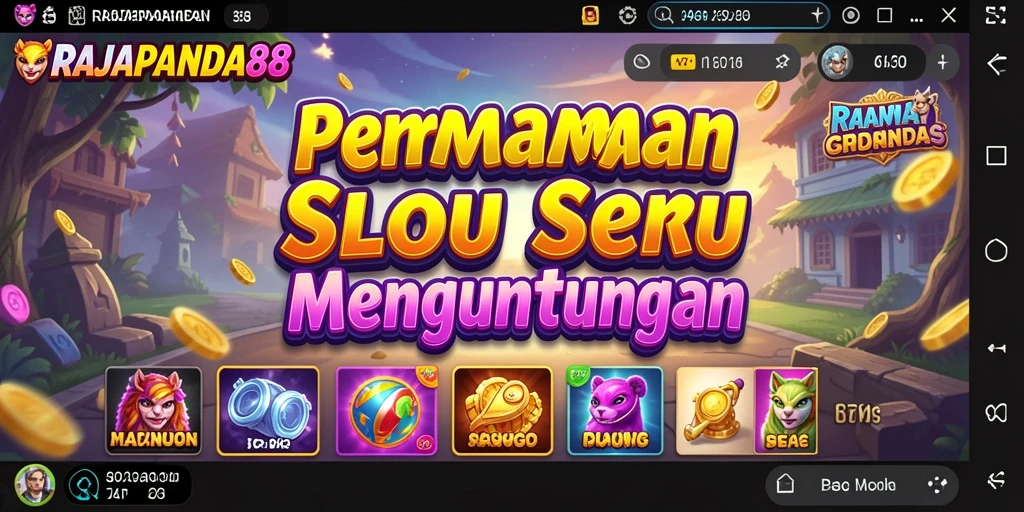 Tampilan menarik dari gameplay RAJAPANDA88 yang mengasyikkan.