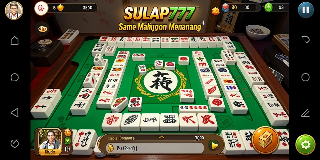 Tampilan menarik dari gameplay SULAP777 Mahjong yang menantang.